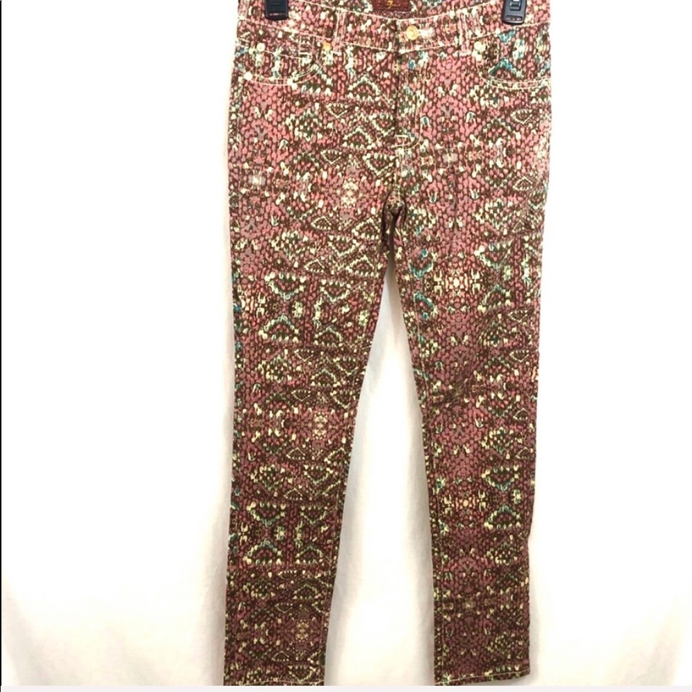 7 For All Mankind snake print pants - Picture 4 of 7